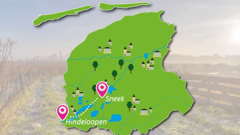 Fietsvakantie 7 Friese steden