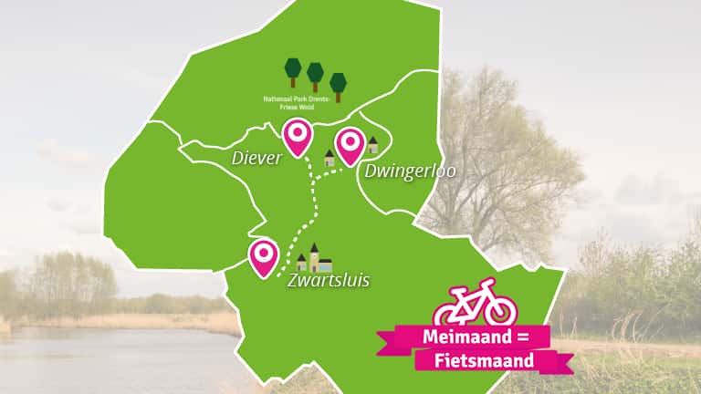 Fietsvakantie Giethoorn en 3 Nationale Parken