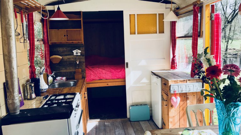 Zigeuner-Wohnwagen – Hotel Gaia