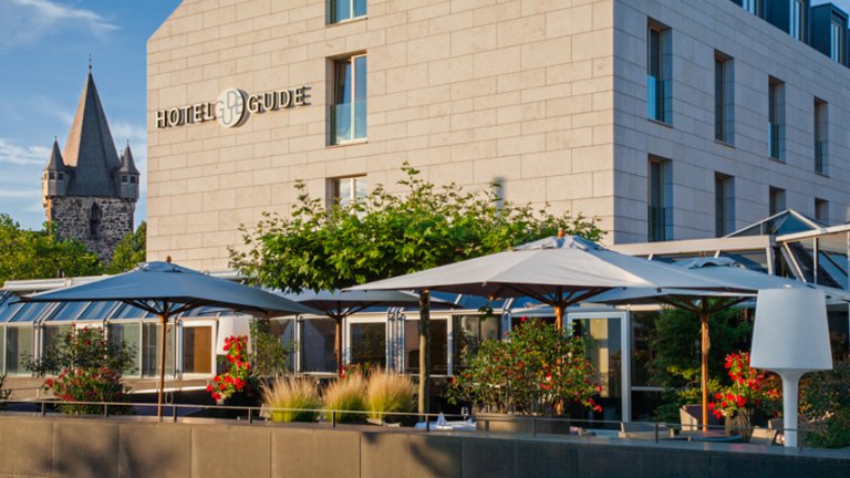 Terrasse - Hotel Gude
