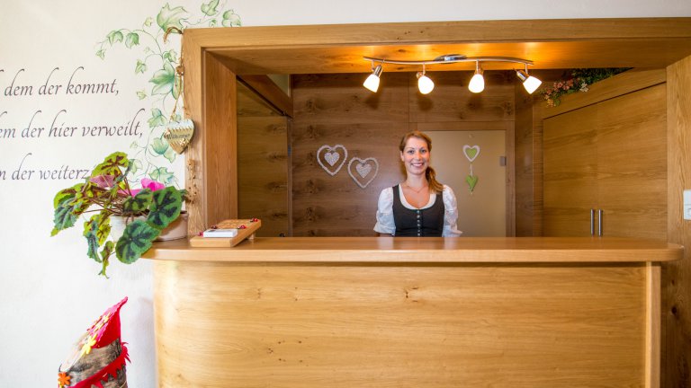 Receptie - Berghotel Presslauer