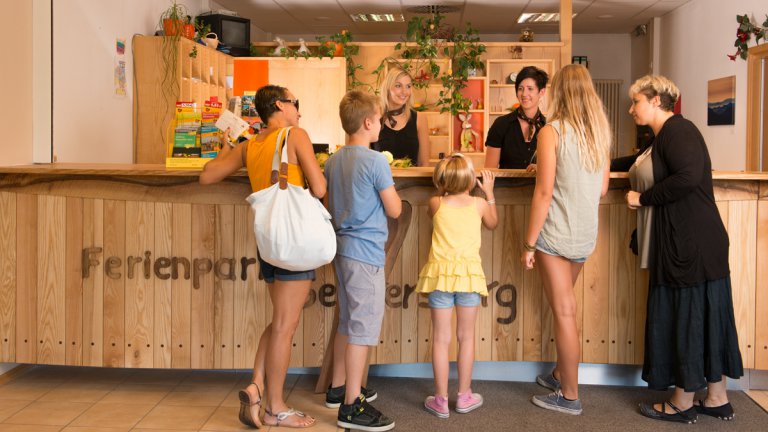 Receptie - Ferienpark Geyersberg