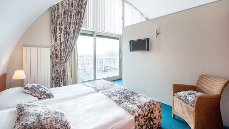 Master Suite met zeezicht - Hotel Restaurant Victoria - Bergen aan Zee