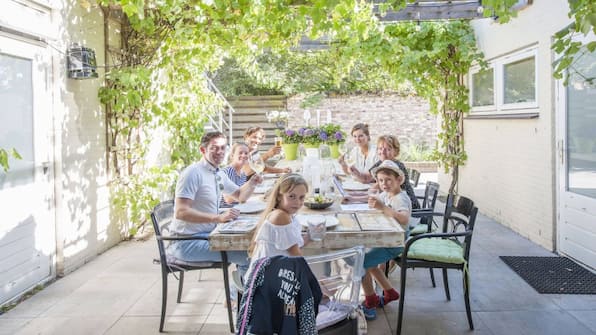 Binnentuin - Hotel Restaurant Victoria - Bergen aan Zee