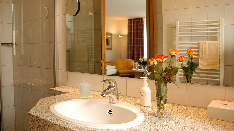 Badkamer - Hotel Leugermann