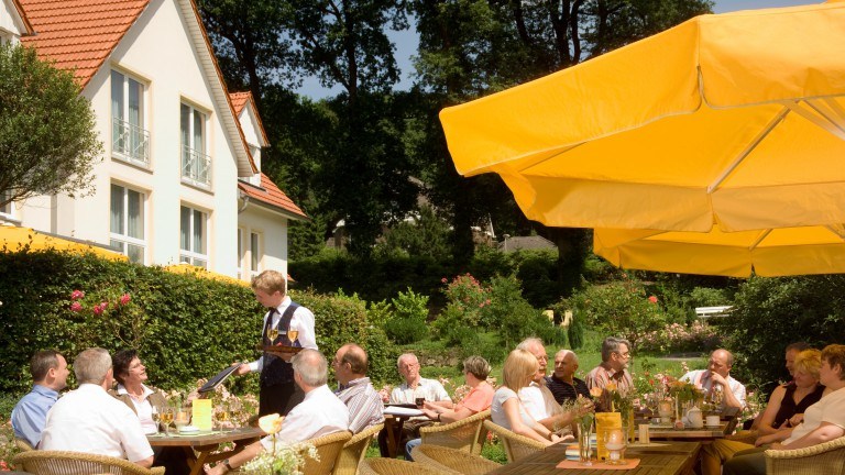Terras - Hotel Leugermann