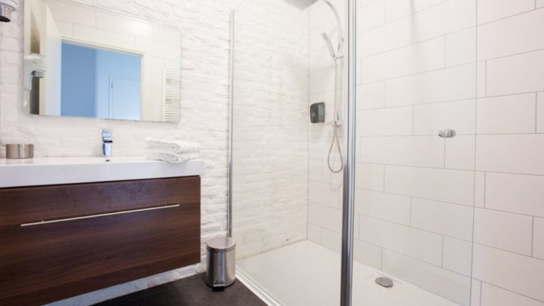 Badkamer - bed and breakfast Riekelt