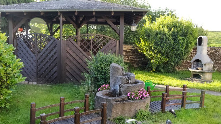 Tuin - Hotel Restaurant Maas
