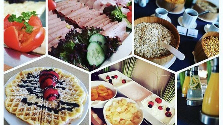 Ontbijt in Hotel Blaue Ecke - Hotel Wildes Schwein