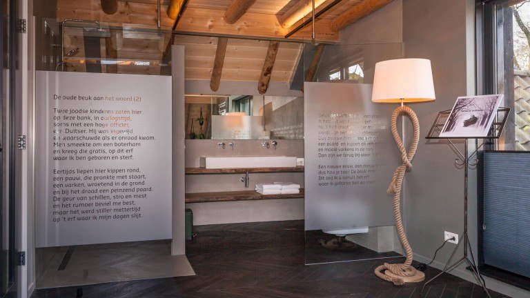 Badezimmer Wilmink Zimmer - Bed and Breakfast Hoeve Springendal