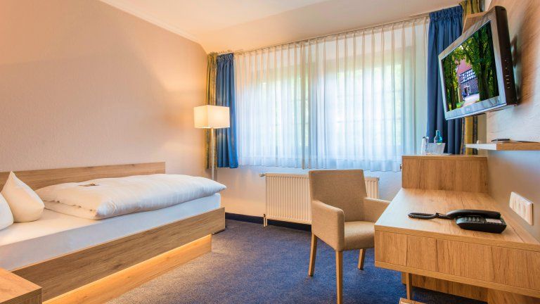 Eenpersoonskamer - Idingshof Hotel und Restaurant