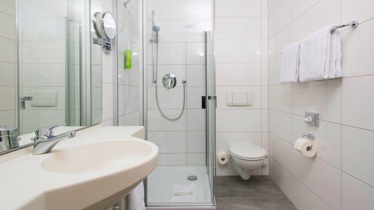 Badkamer - Idingshof Hotel und Restaurant