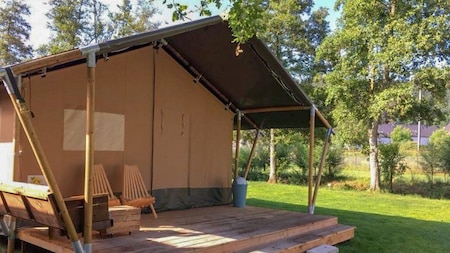 t Außen - Vodatent Camping Bouleaux Außenansicht - Vodatent Camping Bouleaux