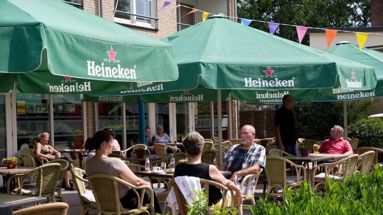 Terrasse - Vakantiepark de Bonte Vlucht