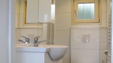 Badezimmer - Vakantiepark de Bonte Vlucht