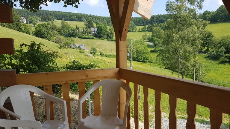 Uitzicht - Landgasthof Nesselbach