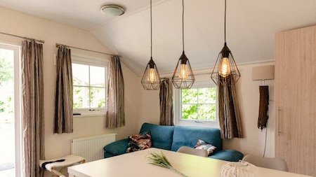 Woonkamer - Vakantiepark Mölke Woonkamer - Vakantiepark Mölke