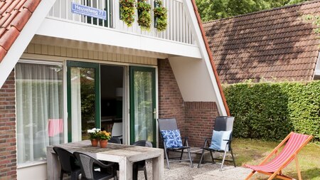 Terrasse - Bungalowpark Emslandermeer