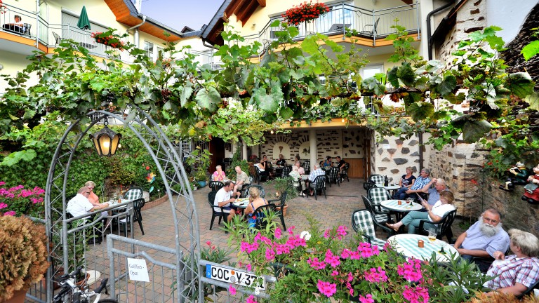 Terras - Hotel zum Moselstrand
