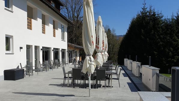Terrasse - Hotel Bergland Hof