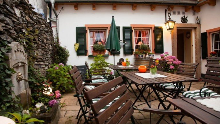Terras - Landhotel Becker