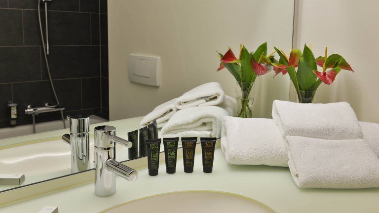 Badkamer Landhotel Schnuck