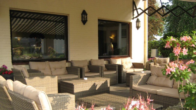Terras - Landhotel Alberts