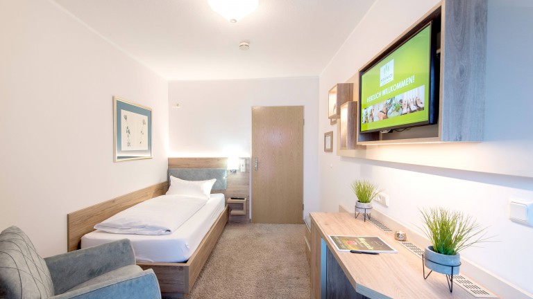 Eenpersoonskamer Business - Hotel Birkenhof