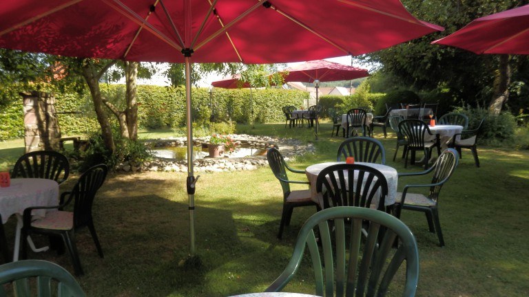 Terras - Landgasthof en Hotel Zum Schwan