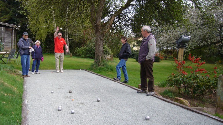 Jeu de boules - Landgasthof en Hotel Zum Schwan