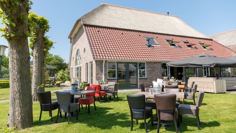 Terrasse - Villapark de Weerribben