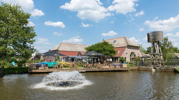 Terras - Villapark de Weerribben