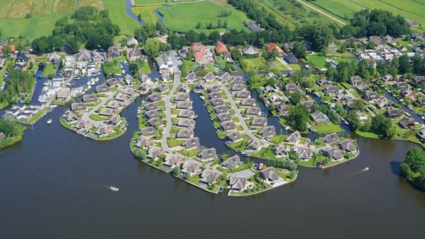 Luchtfoto - Waterpark Belterwiede Luchtfoto - Waterpark Belterwiede