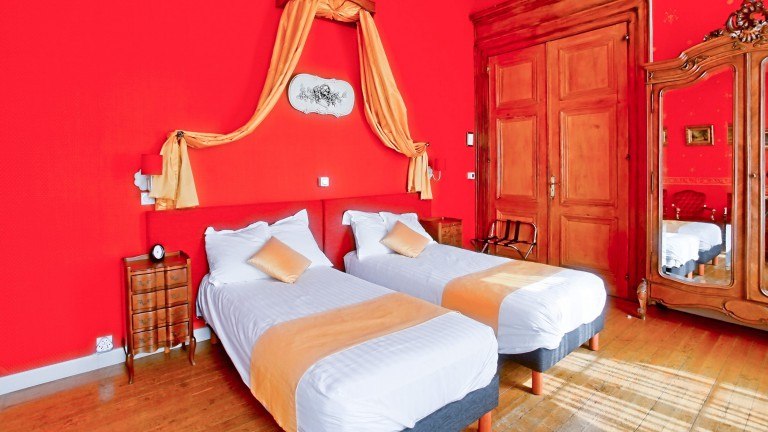 Charme kamer - Chateau de Moulin le Comte