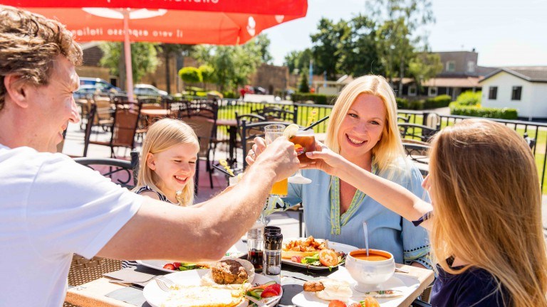 Terrasse - TopParken Erholung Park der Ijsselhoeve