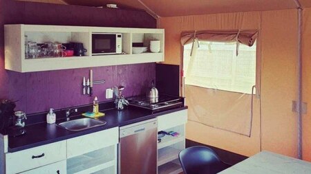 Keuken - Vodatent Camping Gorishoek