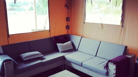 Woongedeelte - Vodatent Camping Gorishoek