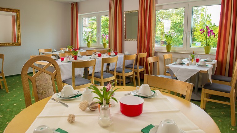 Frühstücksraum - Hotel Leo