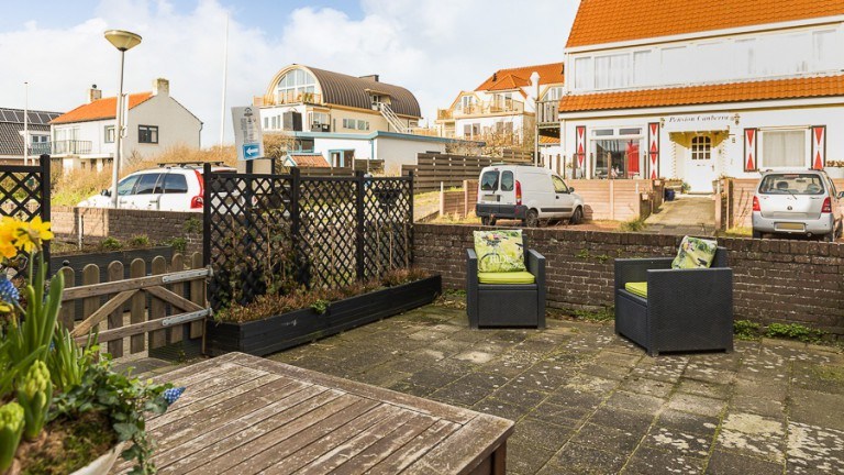 Terras Studio begane grond - Appartementen Parkzicht