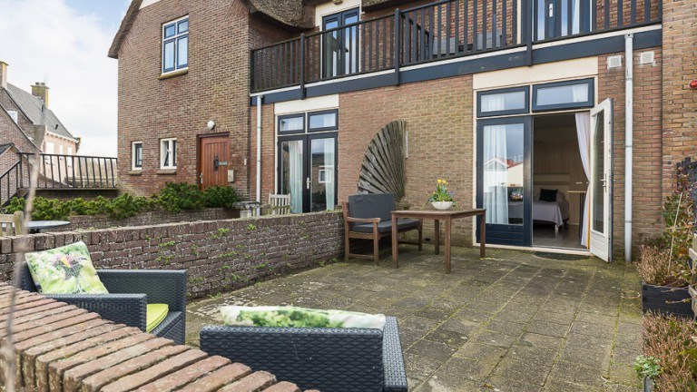 Terras Studio begane grond - Appartementen Parkzicht