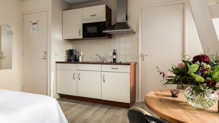 Studio met balkon - Appartementen Parkzicht