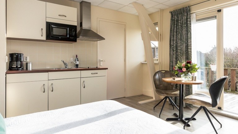 Studio met balkon - Appartementen Parkzicht