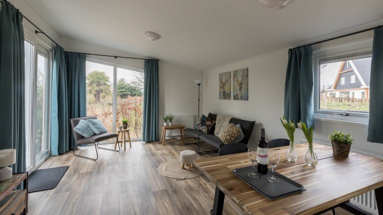 Wohnzimmer - Vakantiepark Fort den Haak
