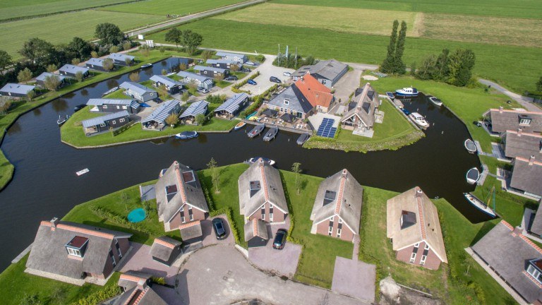 Luftaufnahme - Landal Waterpark Terkaple