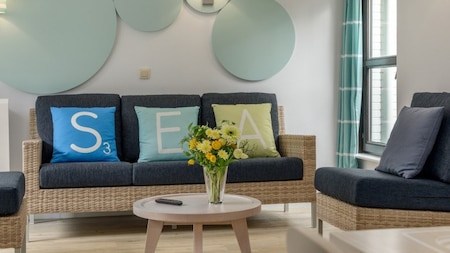 Woonkamer - Center Parcs Park de Haan