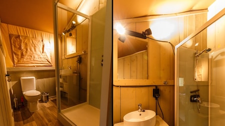 Badkamer - Vodatent Camping de Vuurkuil