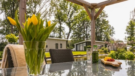 Terrasse - Vakantiepark de Lochemse Berg Terrasse - Vakantiepark de Lochemse Berg