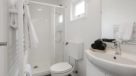 Badezimmer - Vakantiepark de Lochemse Berg Badezimmer - Vakantiepark de Lochemse Berg