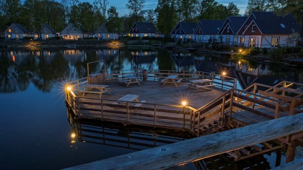 Terrasse - EuroParcs Resort Limburg