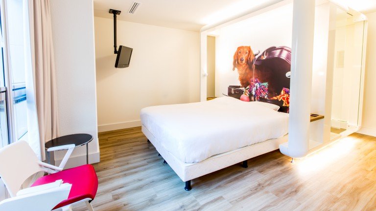 Basic kamer - Qbic Hotel WTC Amsterdam